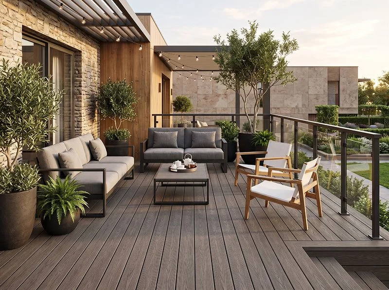 Co-extrusion-PE-decking