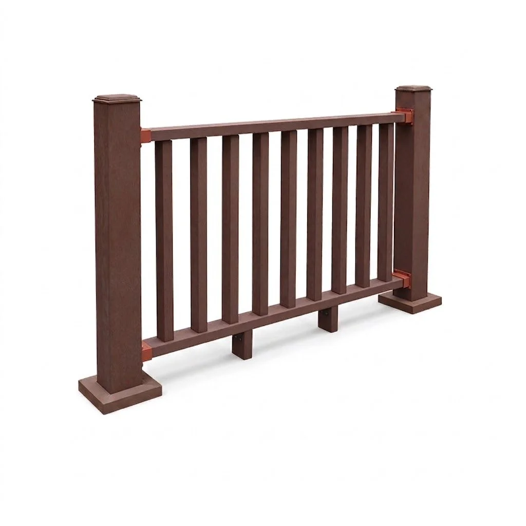 Composite-fence-panels